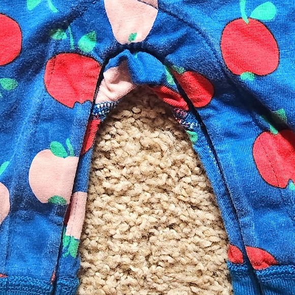 Hanna Andersson apple overalls and long sleeve T-shirt Size 3-6 months - Picture 6 of 12